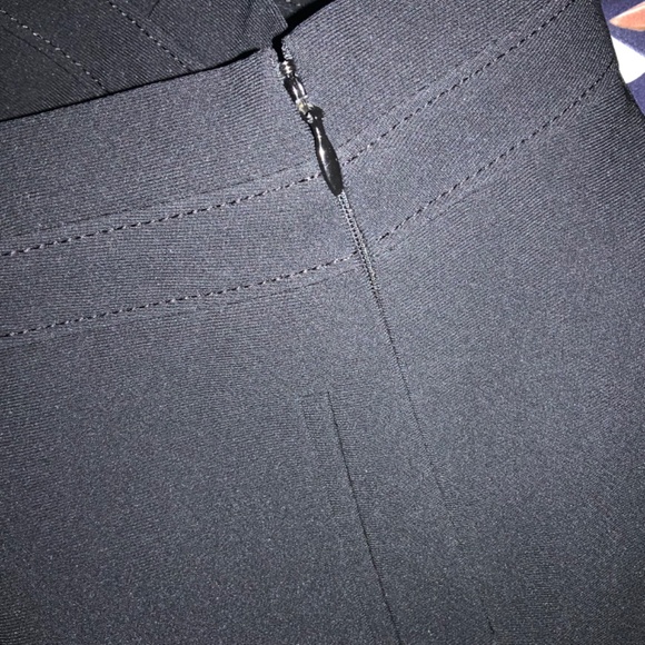 Ann Taylor Petite wide leg trousers Sz 0P side zip cuffed pockets msr - Picture 10 of 11